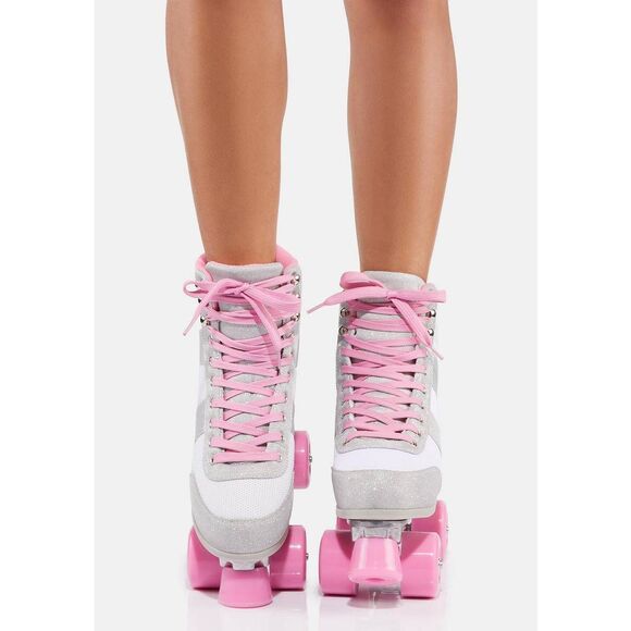 Cosmic Skates Archie Retro Love Glitter Roller Skates - Picture 2 of 4